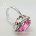 Popular pink stone wedding rings for women engagement rings jewelry accessories